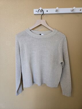 Cream Crewneck Sweater